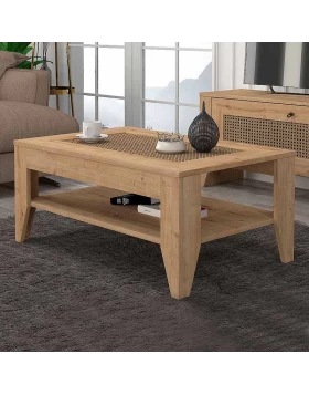 Madura Megapap melamine coffee table in sapphire color 90x60x40cm.