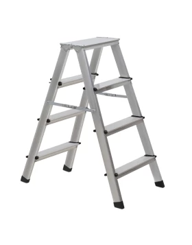 Double Step Perilla aluminium ladder 4+4 steps 82,5cm.