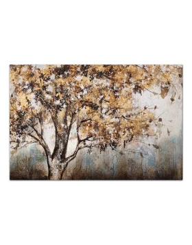 Πίνακας σε καμβά Autumn Tree Megapap ψηφιακής εκτύπωσης 140x100x3εκ.