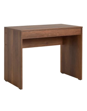 Vareno Megapap melamine desk in walnut color 90x55x75cm.