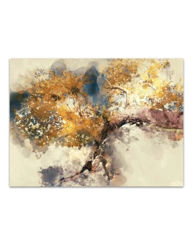 Πίνακας σε καμβά Abstract Tree Megapap ψηφιακής εκτύπωσης 100x70x3εκ.