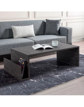 Regnar Megapap melamine coffee table in rebab color 100.6x55x31.8cm.