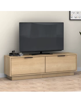Lisa Megapap melamine TV furniture in oak color 140x35x43cm.