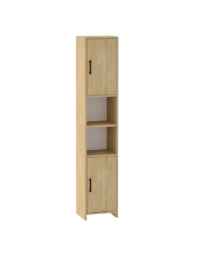 Hobbes Megapap melamine kitchen / bathroom cabinet in sapphire oak color 35x30x182.3cm.