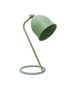 Treviso Megapap E14 metal table lamp in mint green color 11x13x30cm.