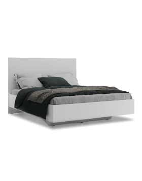 Κρεβάτι Oryana Megapap χρώμα λευκό 160x200εκ.