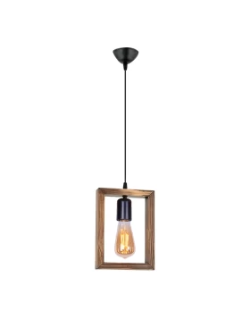 Esela Megapap wooden ceiling light in natural color 16x4x70cm.