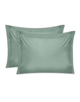 Tonne sleeping pillowcases Set of 2 pcs green color 50x70+5cm.