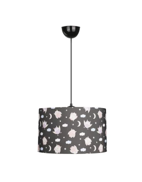 Tale Megapap PVC fabric ceiling light multicolor Ø33x70cm.