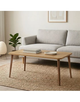 Τραπεζάκι σαλονιού Plane Megapap χρώμα sapphire oak 90x55x41εκ.