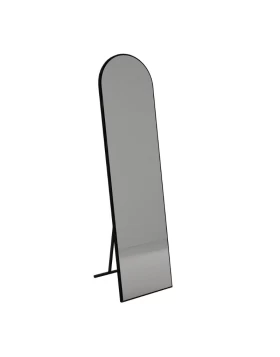 Καθρέπτης δαπέδου - τοίχου Agalu Μegapap χρώμα sencron black 40x150εκ.