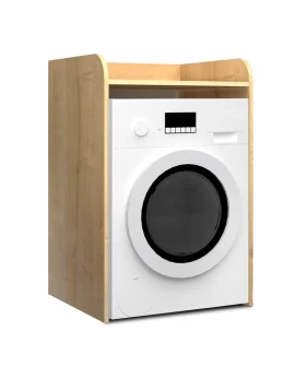 Toren Megapap melamine washing machine furniture in oak color 65x60x100cm.