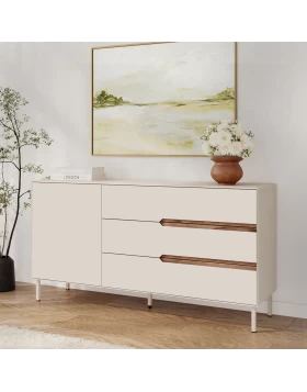 Μπουφές Arch Megapap χρώμα sandstone 150x40x78,4εκ.