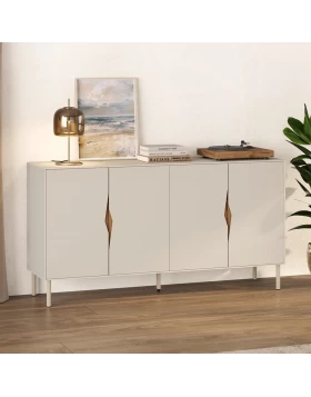Μπουφές Marquise Megapap χρώμα sandstone 150x40x78,5εκ.