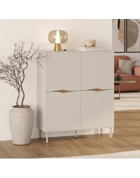 Μπουφές Marquise Megapap χρώμα sandstone 98x40x120εκ.