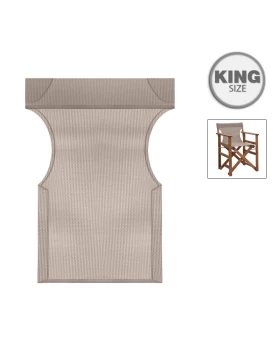 Professional perforated PVC Textile for chair Queen Megapap mocha color