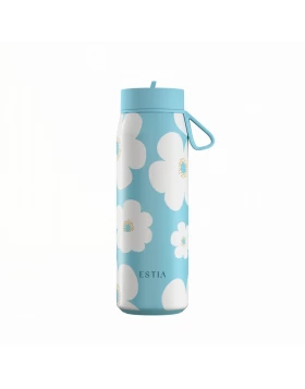Thermos Estia Pulse Save The Aegean Blue Daisy 500ml
