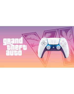 Χειριστήριο Sony PS5 Dualsense GTA VI white Limited Edition