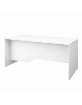 Venturo Megapap melamine working desk in white color 180x80x75cm.